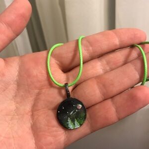 Green necklace